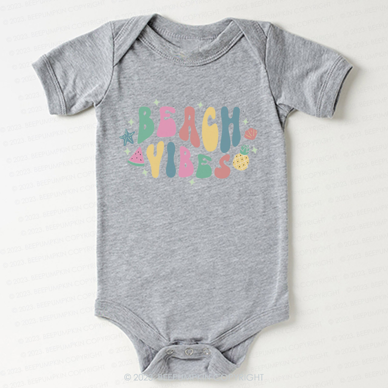 Retro Summer Beach Vibes  Bodysuit For Baby