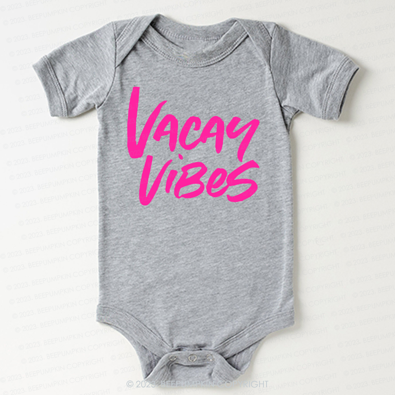 Vacay Vibes Neon Bodysuit For Baby