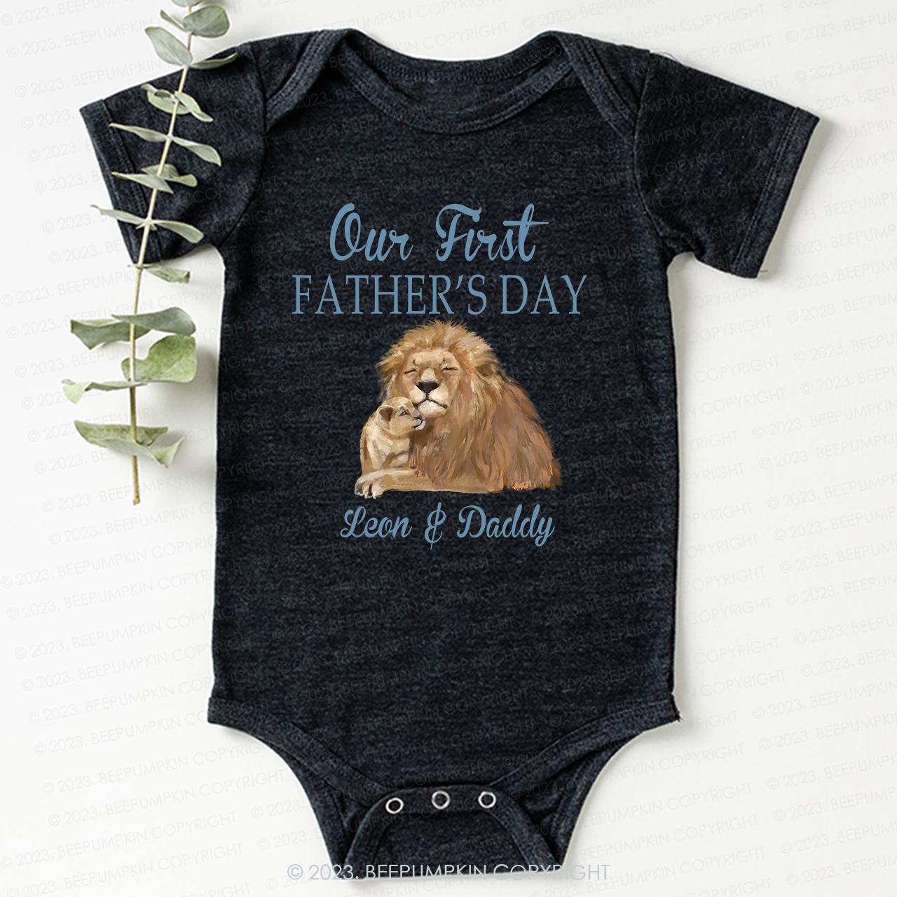 Our First Father's Day Bodysuit For Baby