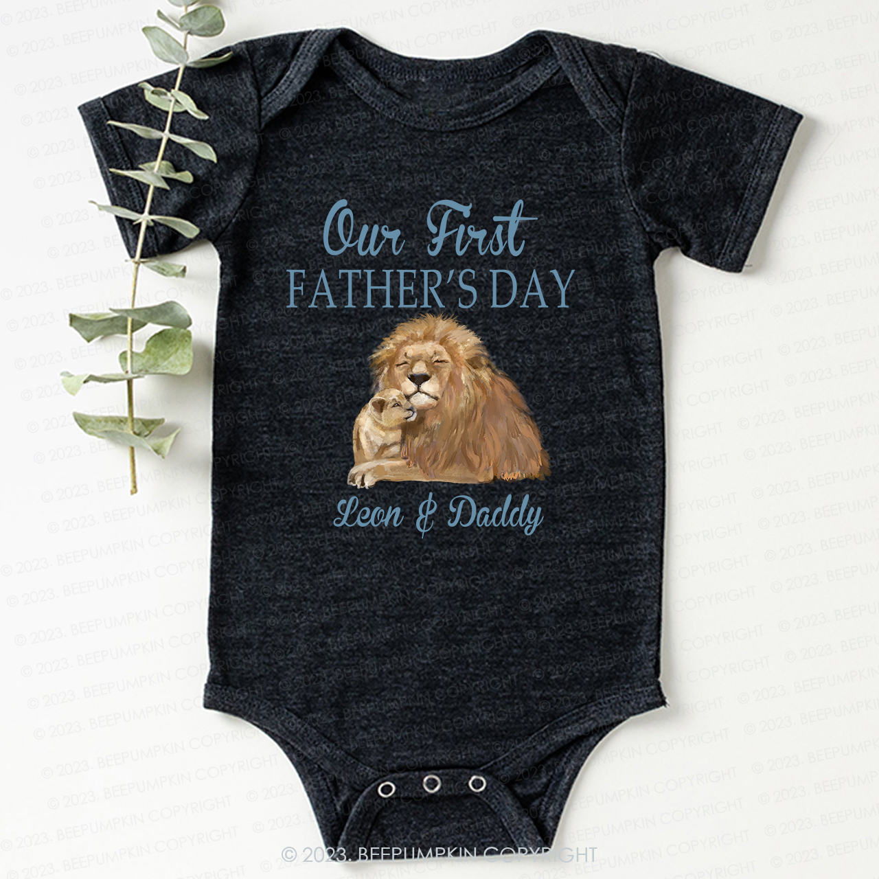 Our First Father's Day Bodysuit For Baby