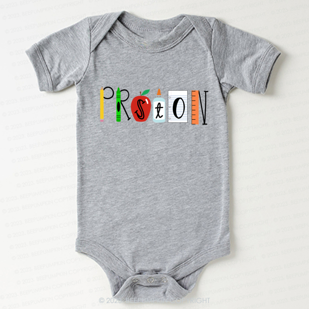 Personalized Unique Design Preschool Bodysuit For Baby