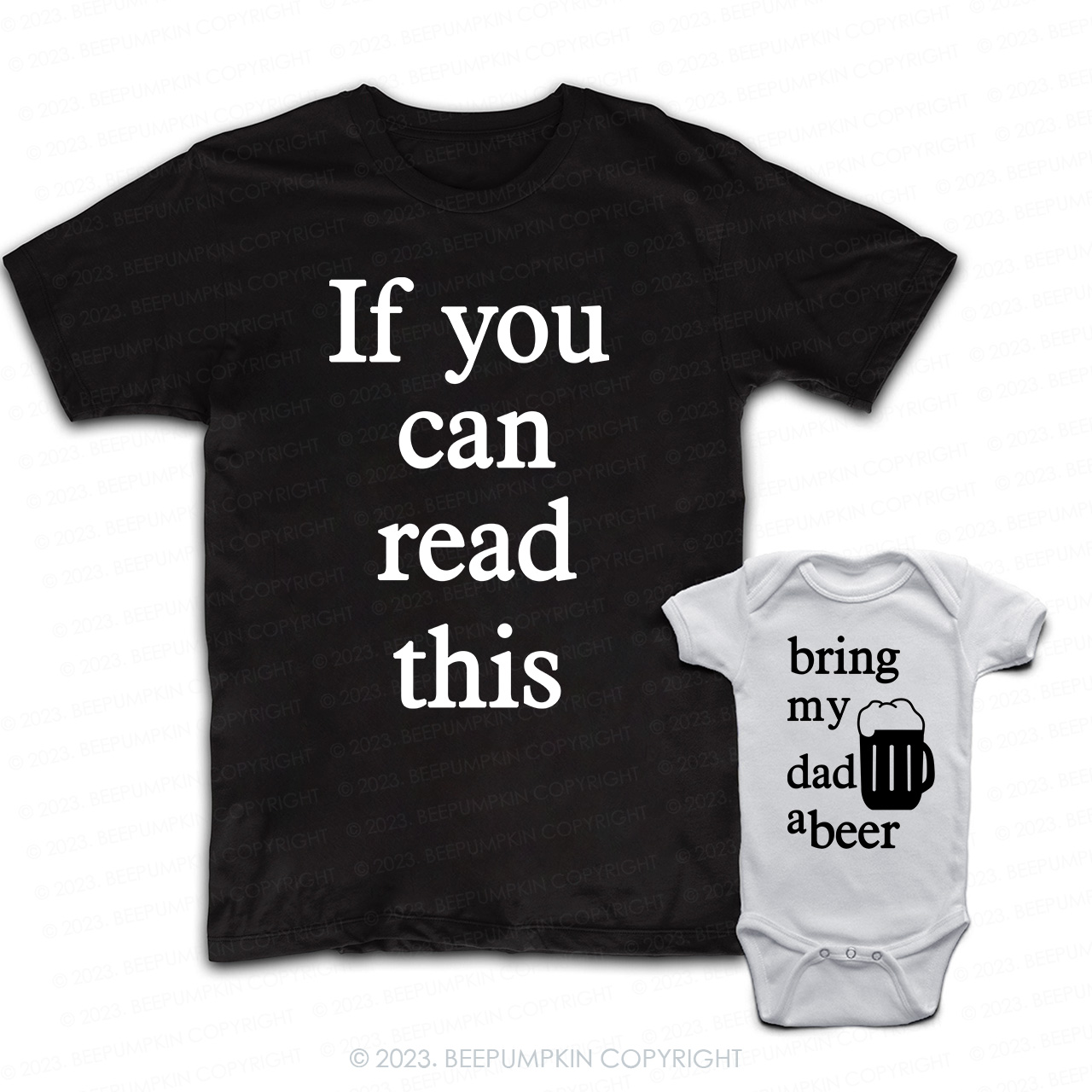 Beer Gifts Daddy And Me Matching Shirt