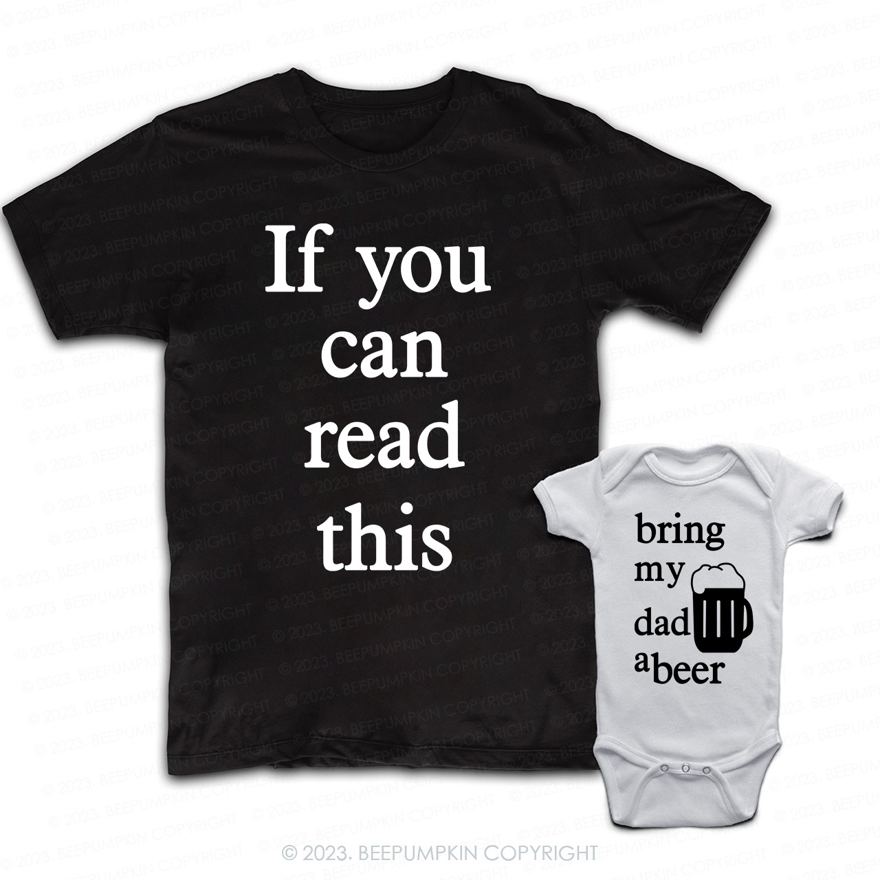 Beer Gifts Daddy And Me Matching Shirt