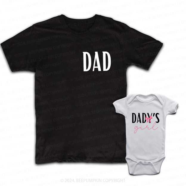 Cute Daddy And Me Matching Shirt