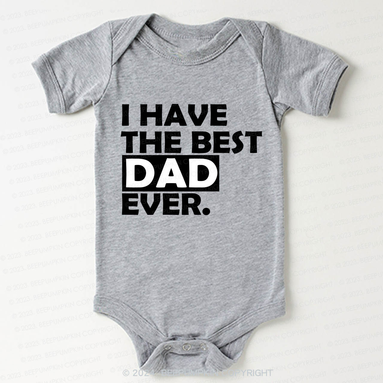 Best Dad Ever First Dad And Me Bodysuit For Baby 