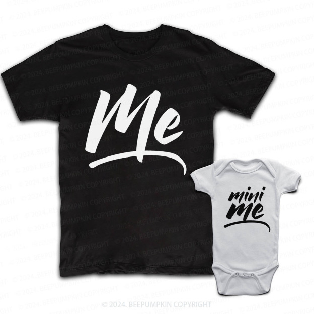 Me And Mini Me Daddy And Me Matching Shirt