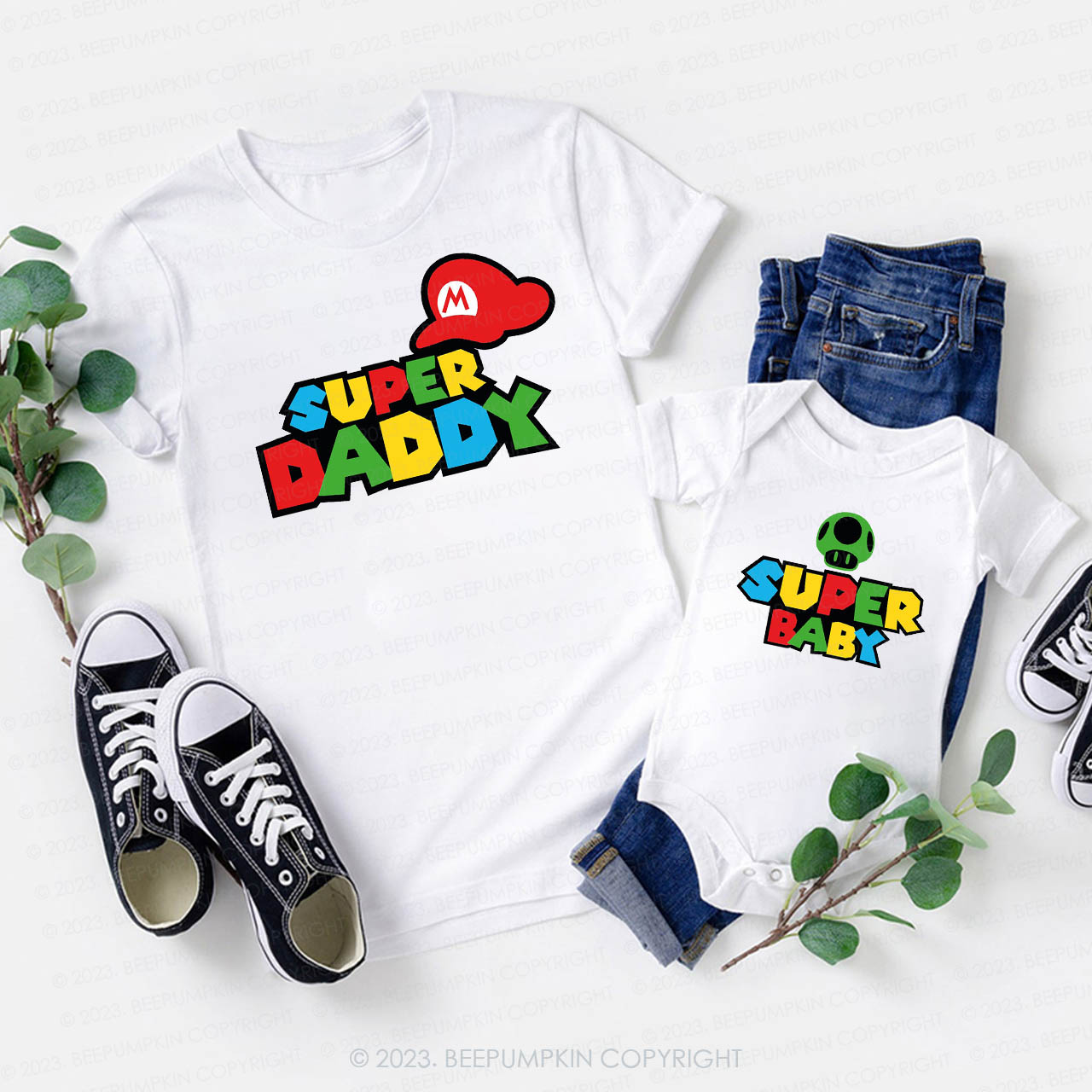 Game Dad Family Matching Shirts