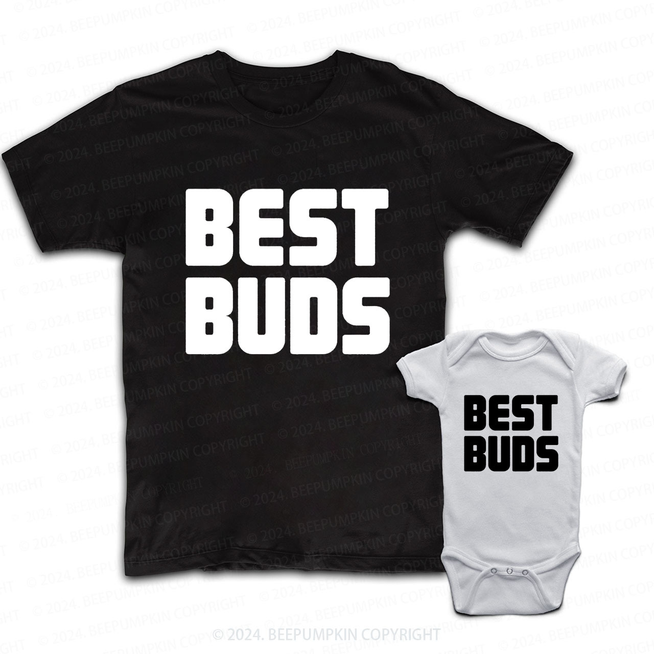 Best Buds Daddy And Me Matching Shirt