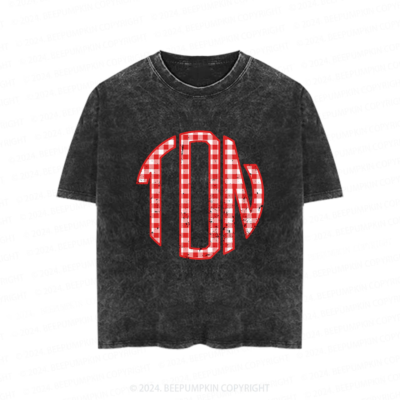 Personalized Monogrammed Toddler&Kids Washed Tees          