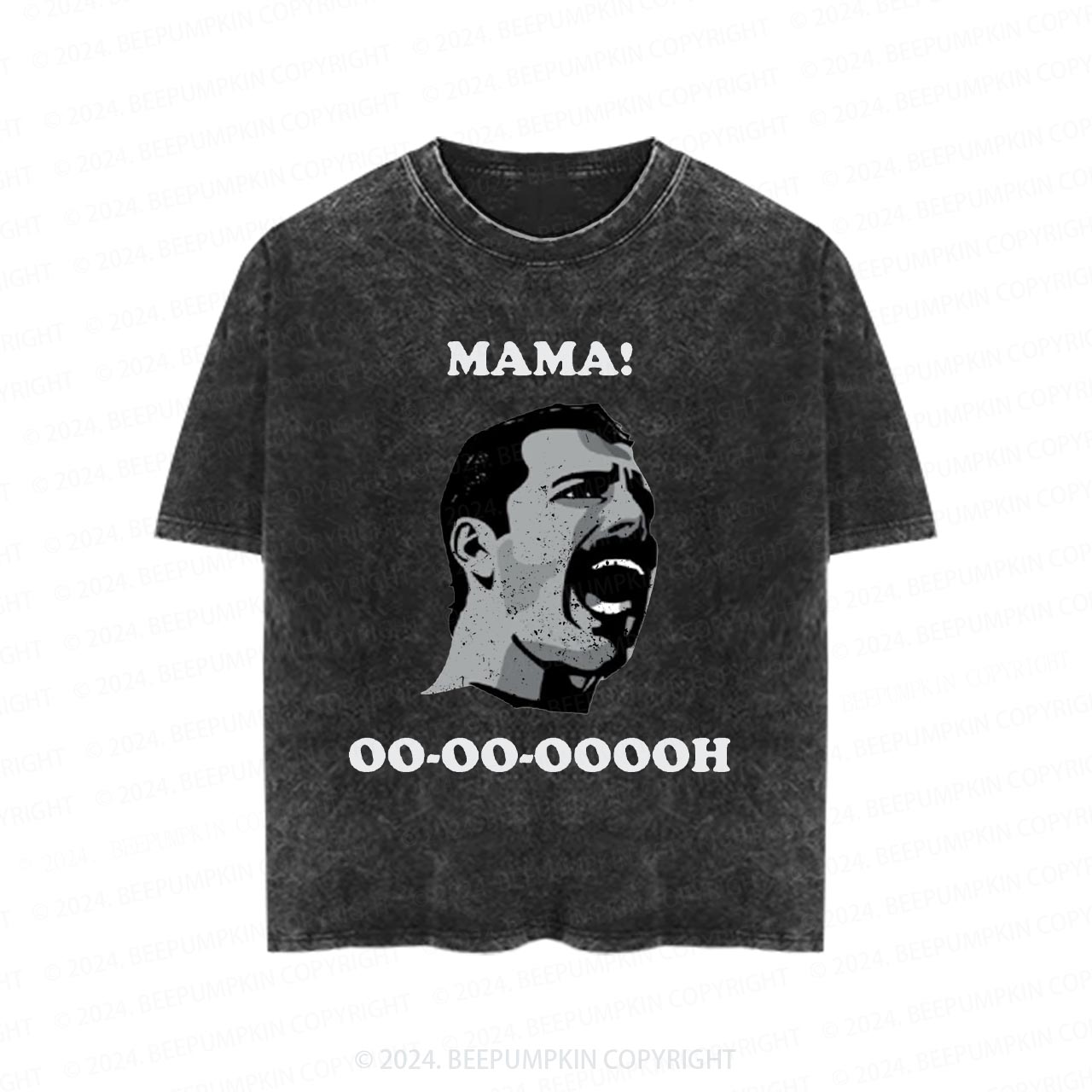 Bohemian Funny Man Toddler&Kids Washed Tees          