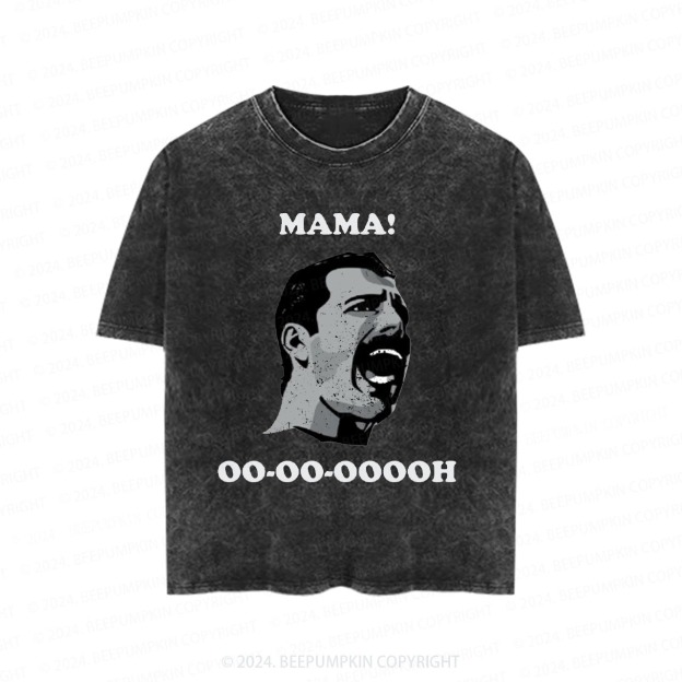 Bohemian Funny Man Toddler&Kids Washed Tees          