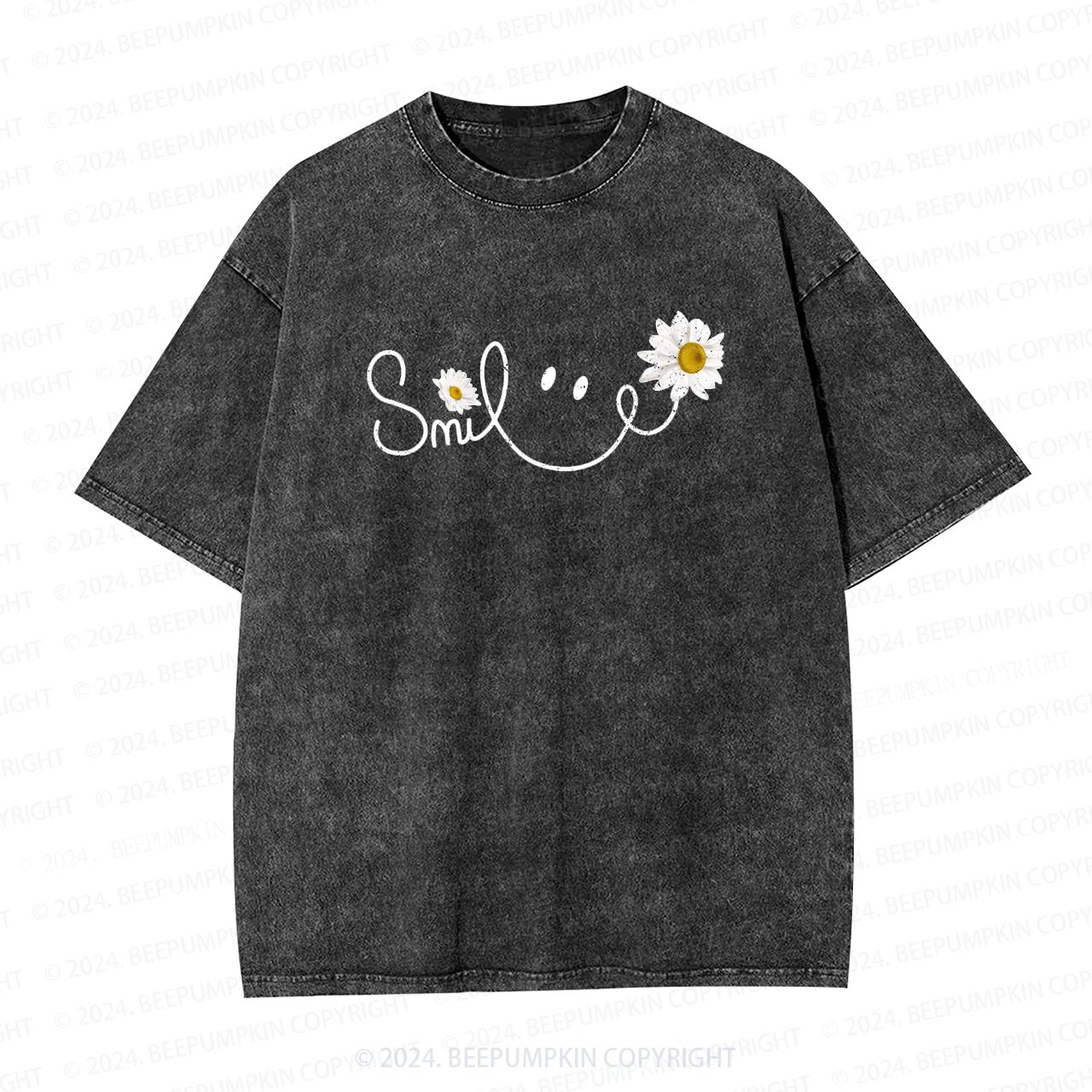 Vintage Mama Daisy Floral Washed Tees