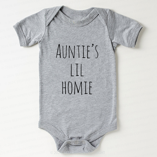 Auntie's Lil' Homie Bodysuit For Baby