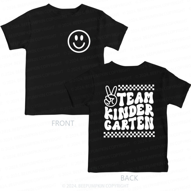 Team Kinder Garden Toddler Shirts