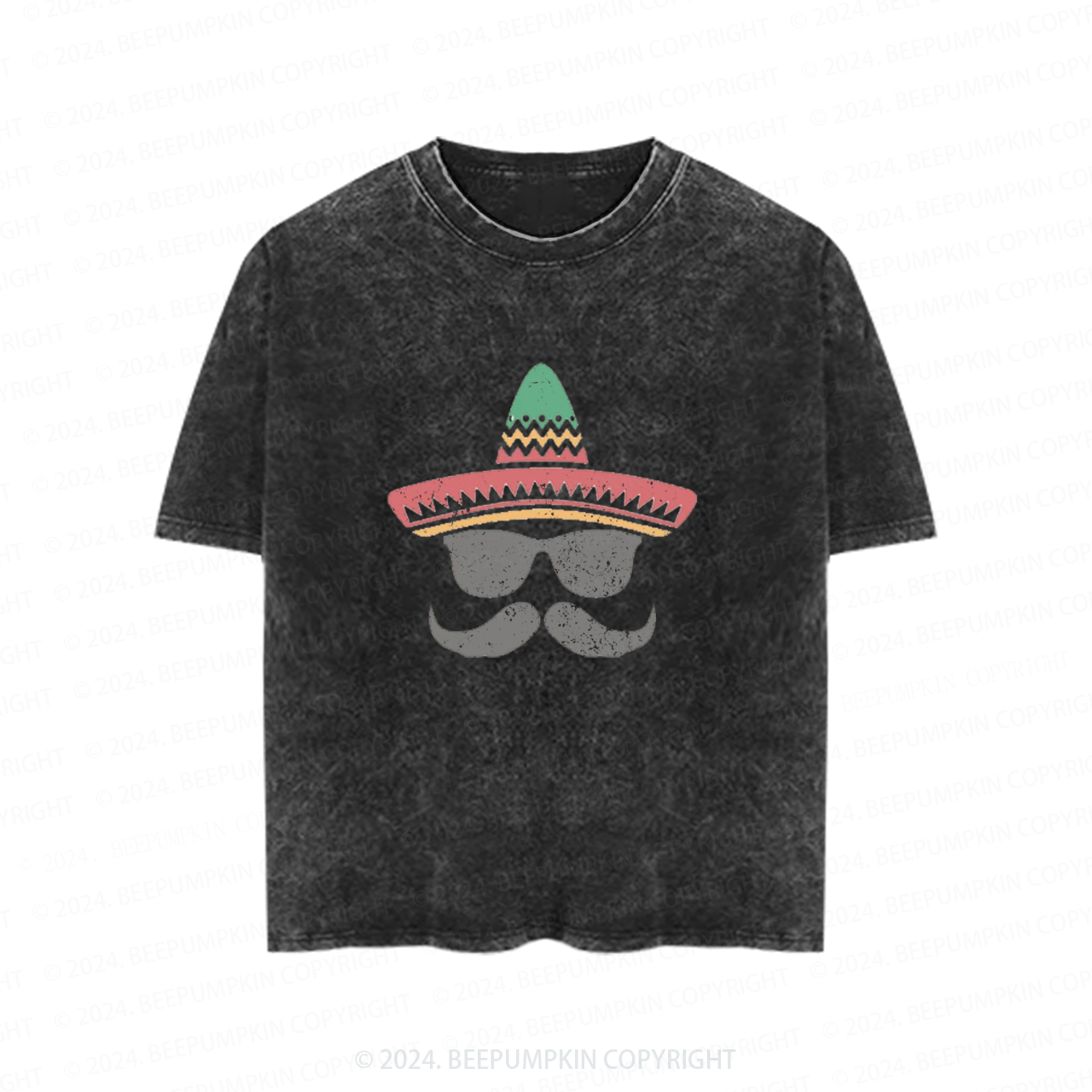 Funny Cinco de Mayo Toddler&Kids Washed Tees          