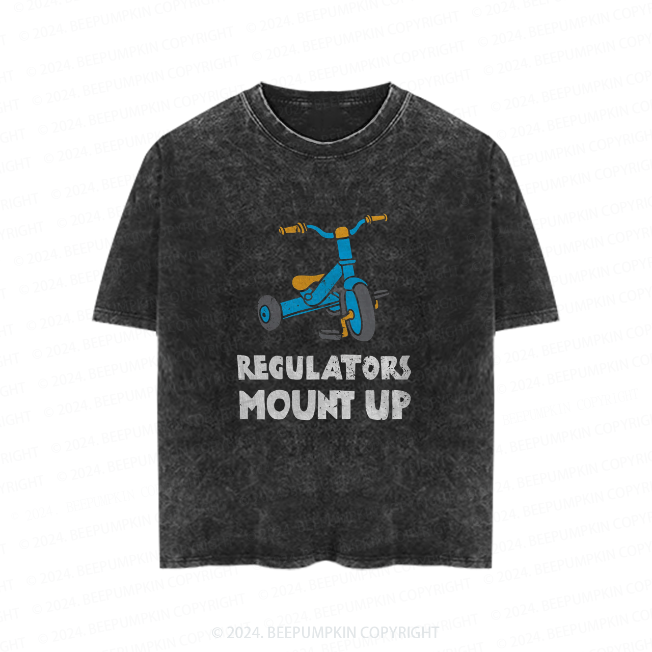 Regulators Tricycle Toddler&Kids Washed Tees          