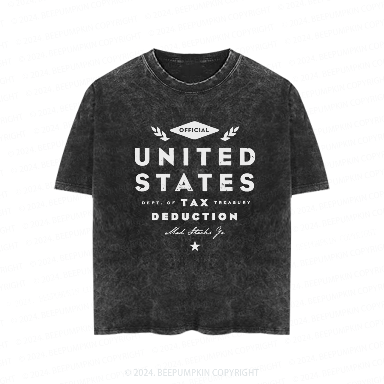 US Tax Deduction Toddler&Kids Washed Tees          
