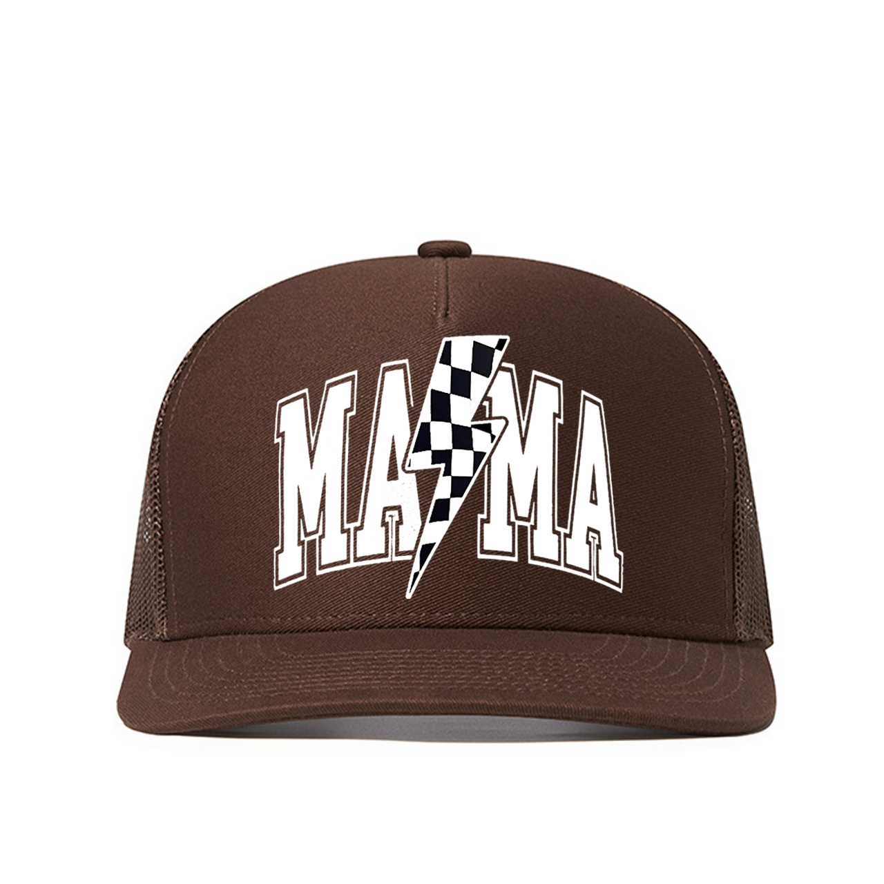 Lightening Bolt Mama Trucker Hat
