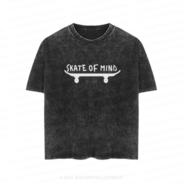 Cool Kids Skate Toddler&Kids Washed Tees          