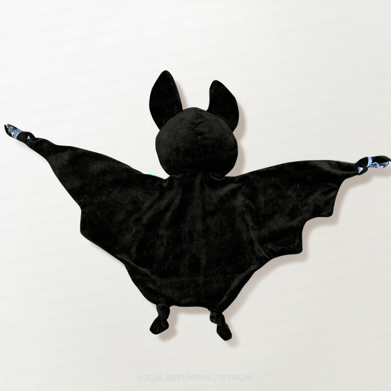 Personalized Halloween Baby Bat Security Blanket