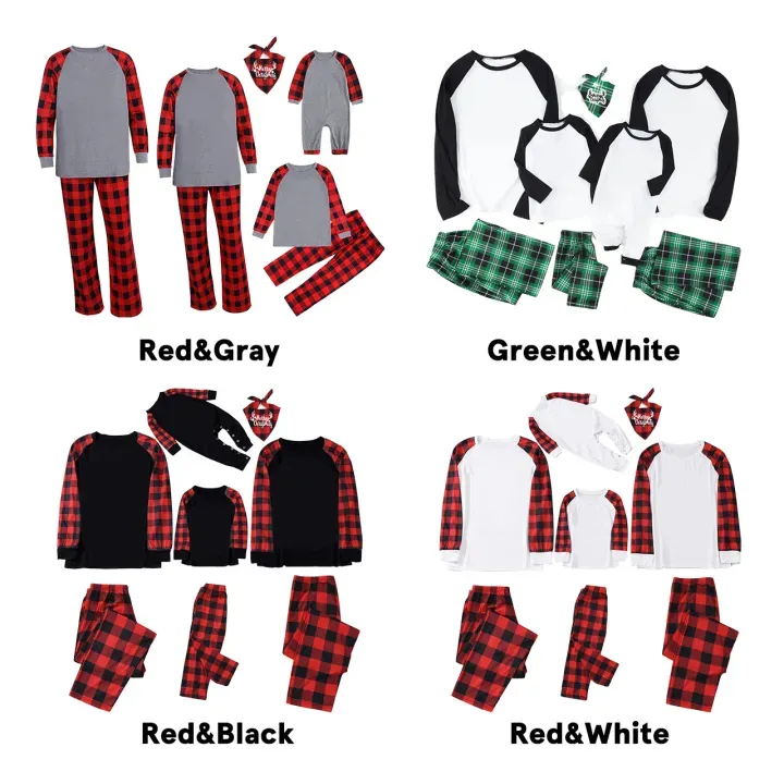 Cute Elf Party Christmas Family Matching Pajamas