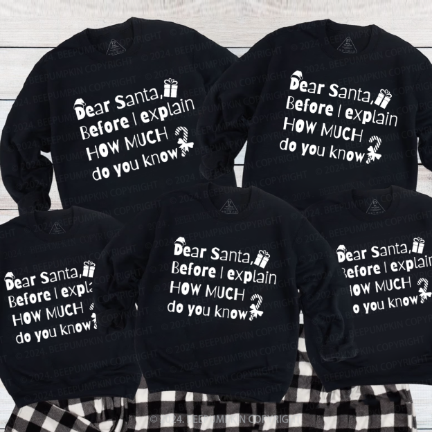 Funny Christmas  Holiday Family Christmas Sweatshirt