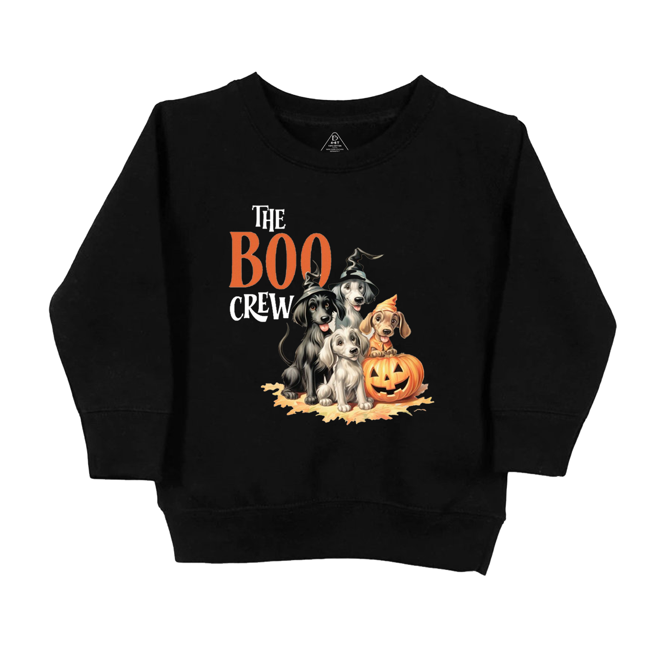 The Boo Crew Halloween Kids Sweatshirt
