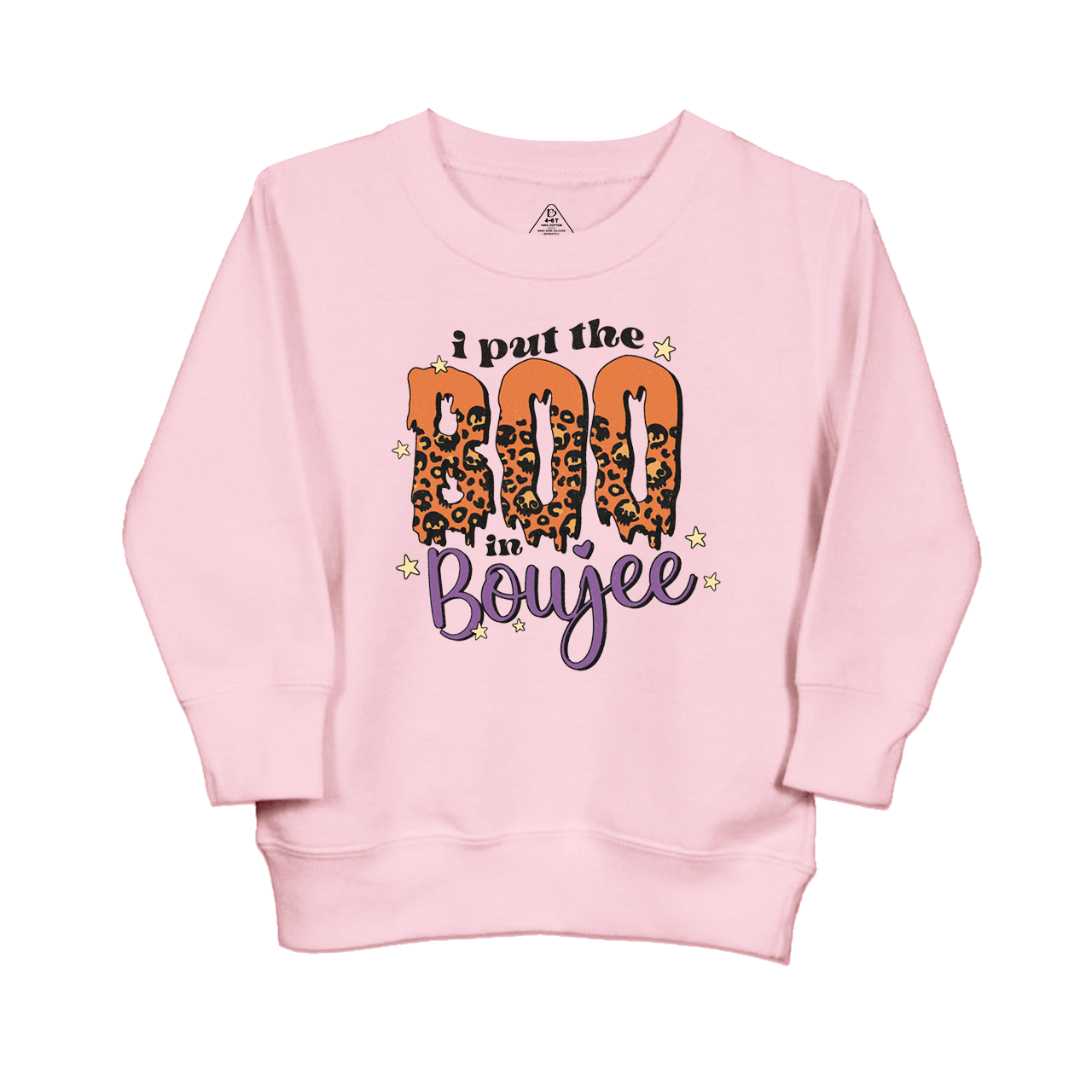 I Put The BOO In Boujee Halloween  Kids Sweatshirt