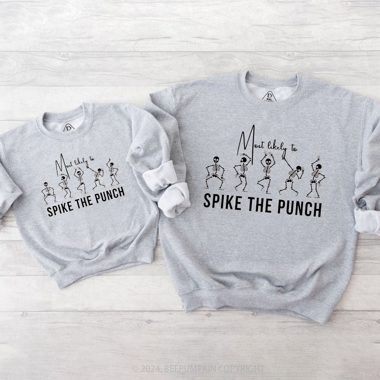 Most Likely to Halloween Party Family Matching Sweatshirt