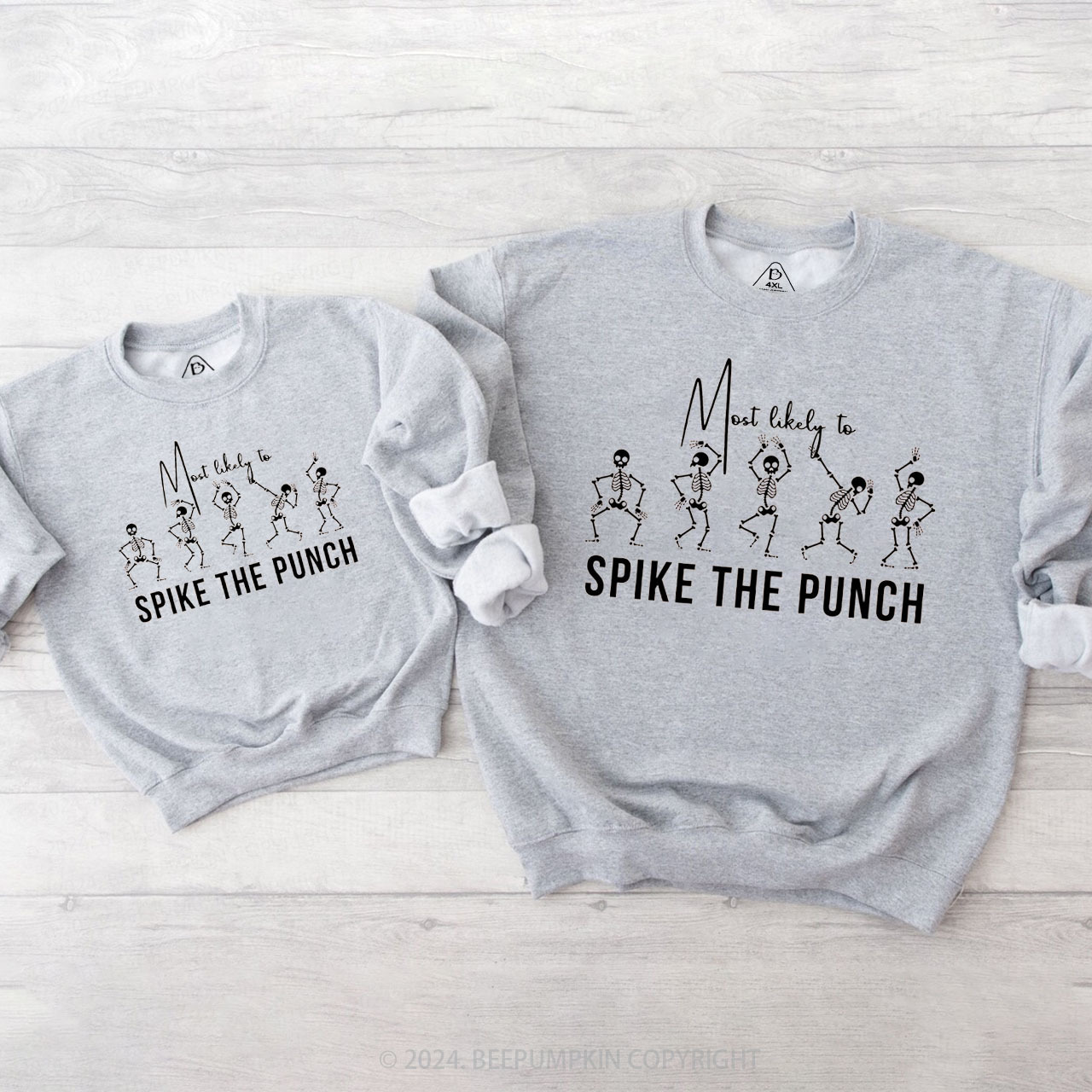 Most Likely to Halloween Party Family Matching Sweatshirt