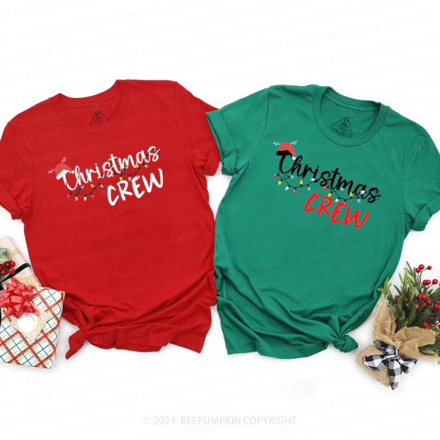 Christmas Crew  Family Matching T-Shirts