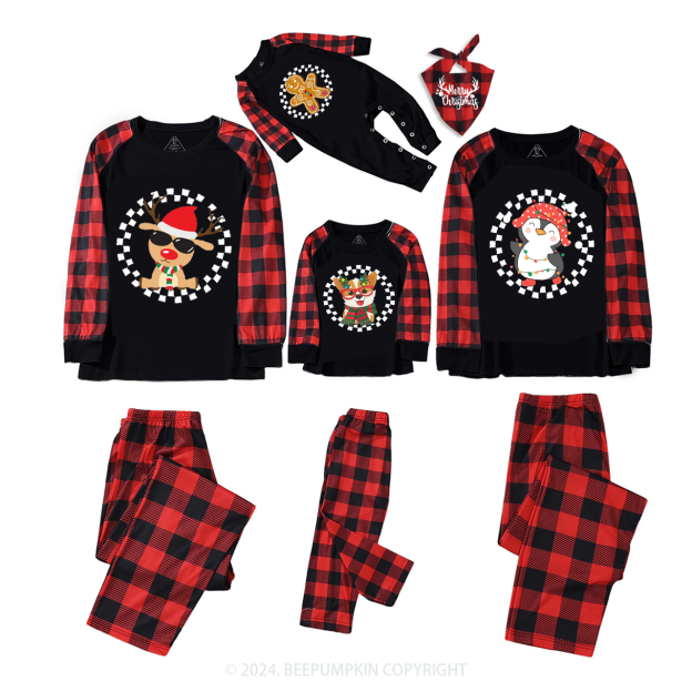 Personalized Christmas Family Matching Pajamas Beepumpkin