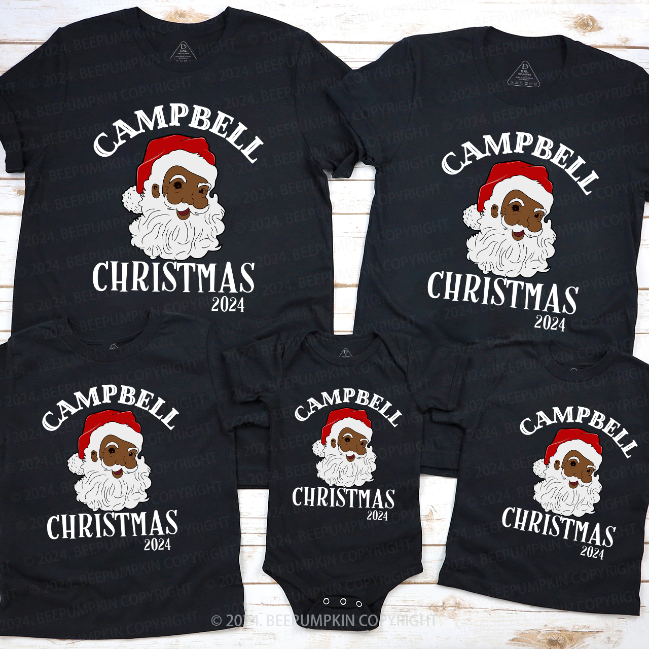 Santa Family Party Shirts Beepumpkin