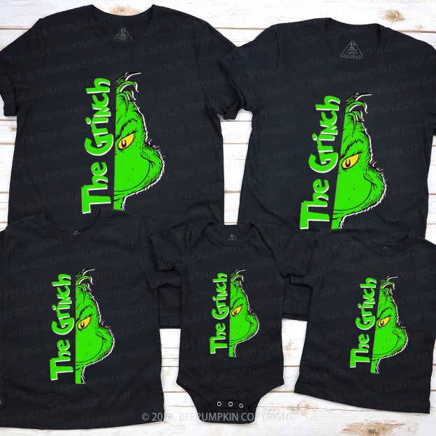 The Grinch Novelty Matching T-Shirts Beepumpkin