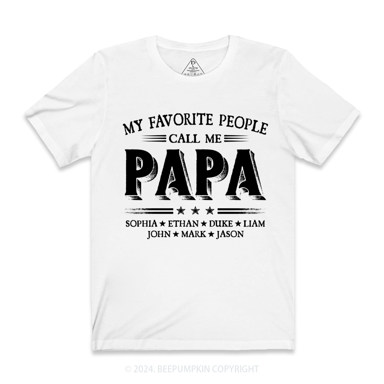 Personalized My Favorite People Call Me Gift Shirt Beepumpkin