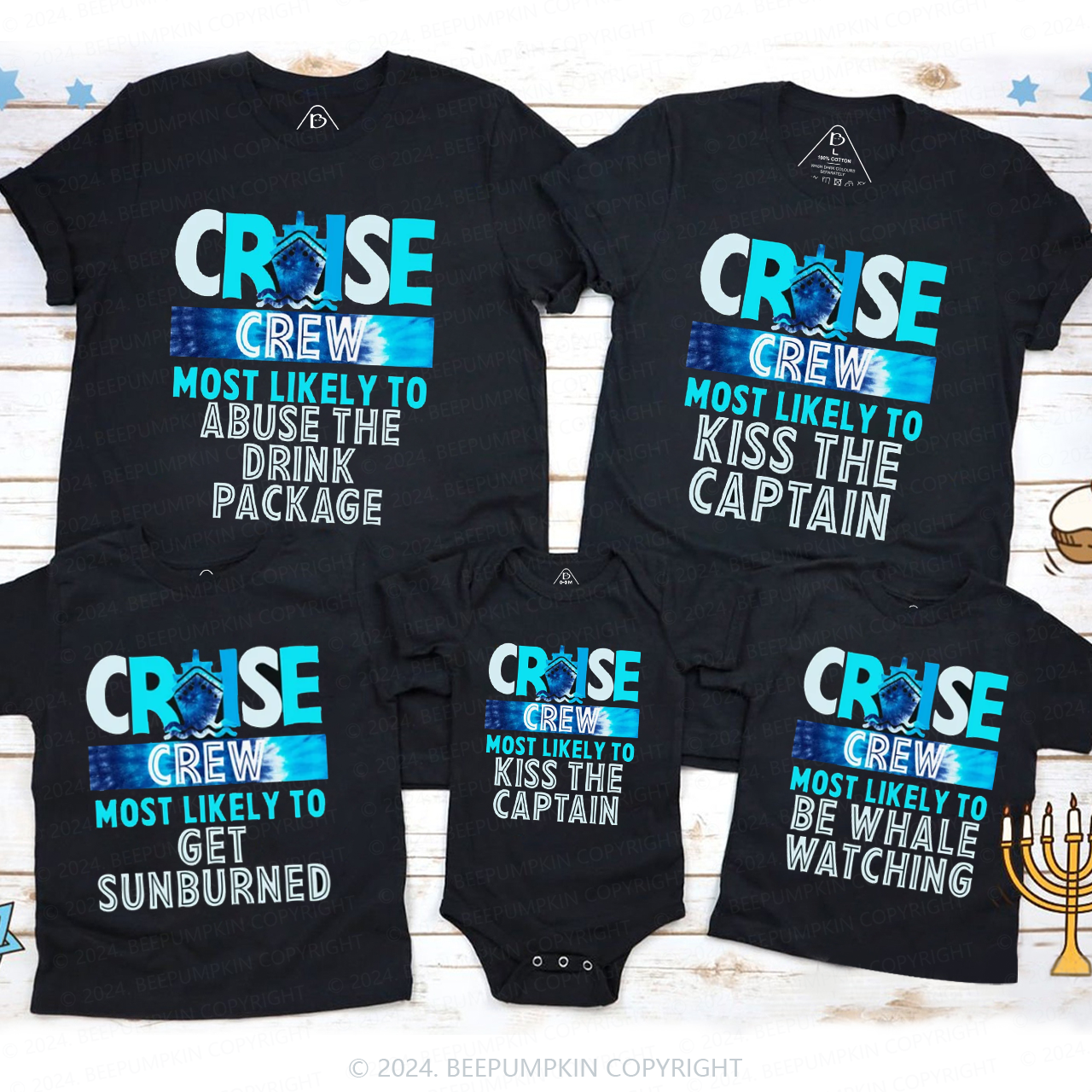 Most Likely To Matching Cruise Squad Family Matching T-Shirts 