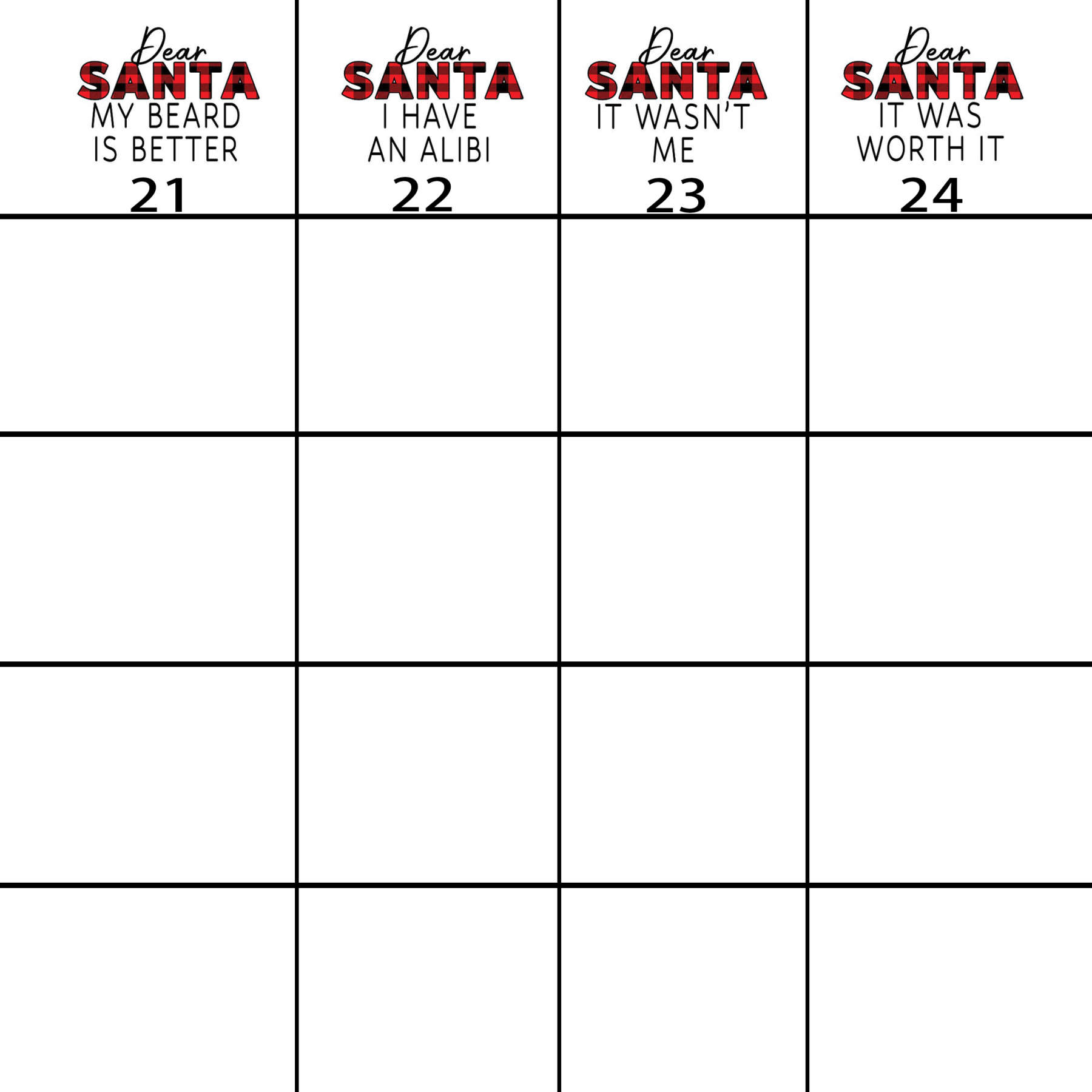 Dear Santa Buffalo Plaid Christmas Family Matching T-Shirts Beepumpkin