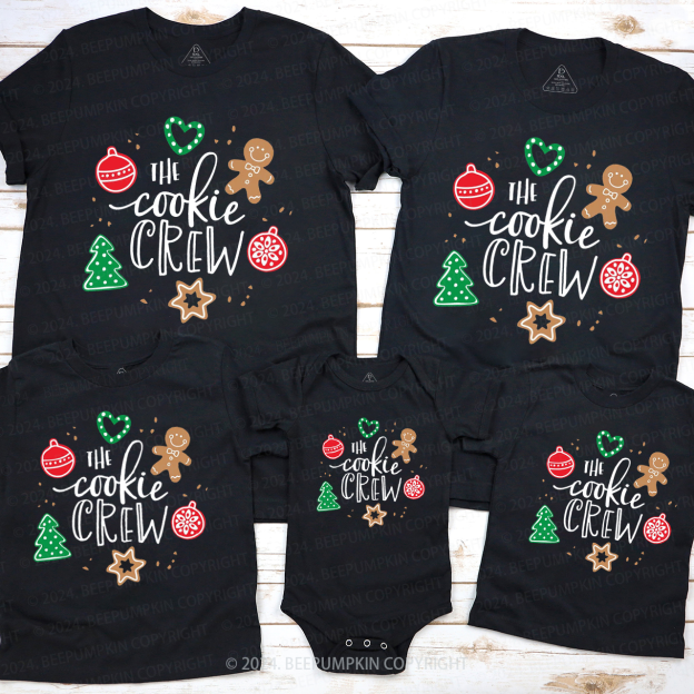 Cookie Lover Family Matching T-Shirts Beepumpkin