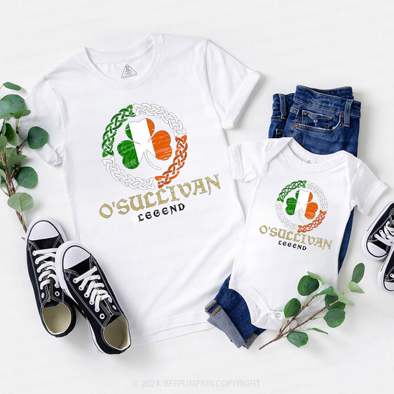 O'Sullivan (Irish Legend) St.Patrick's Day Matching Shirts