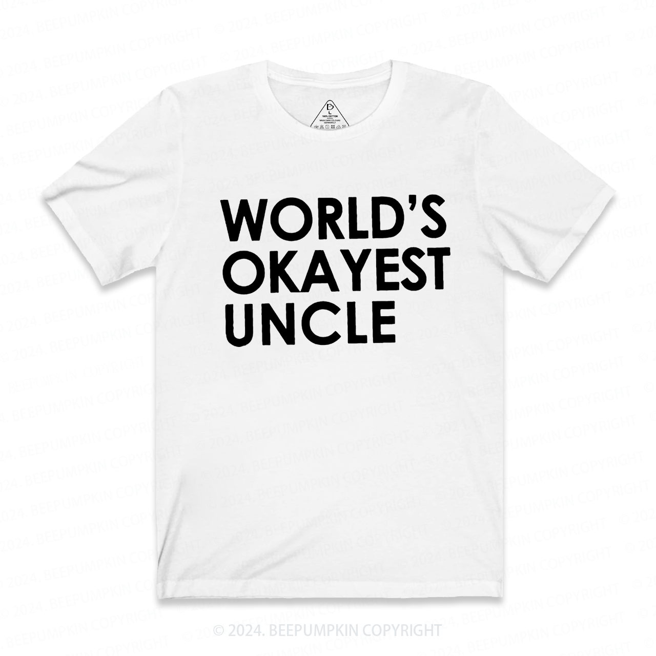 World's Okayest UNCLE T-shirt