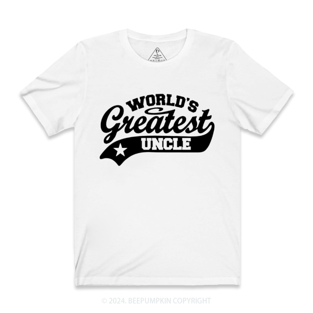 World’s Best Uncle T-shirt
