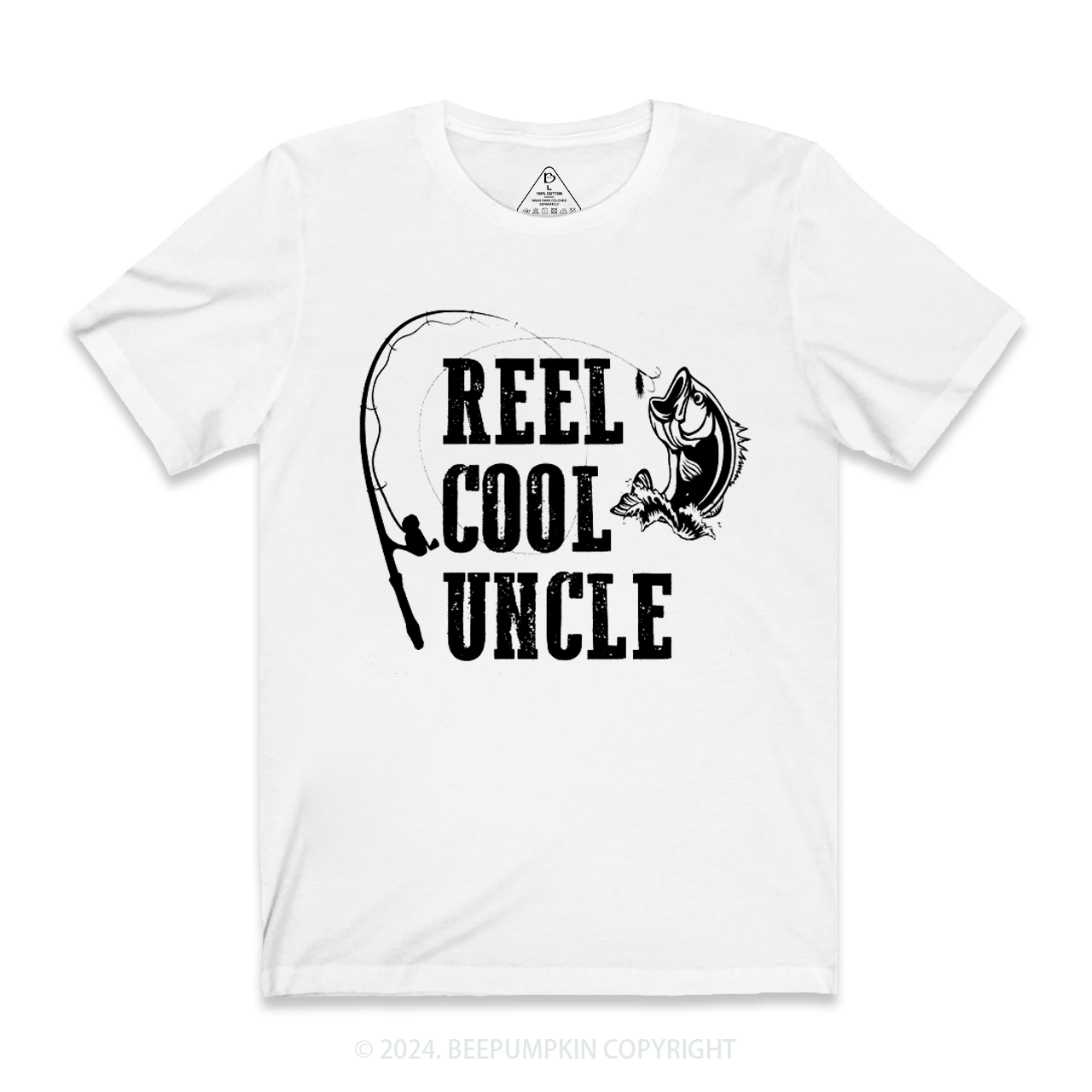  Fishing Reel Cool Uncle T-shirt