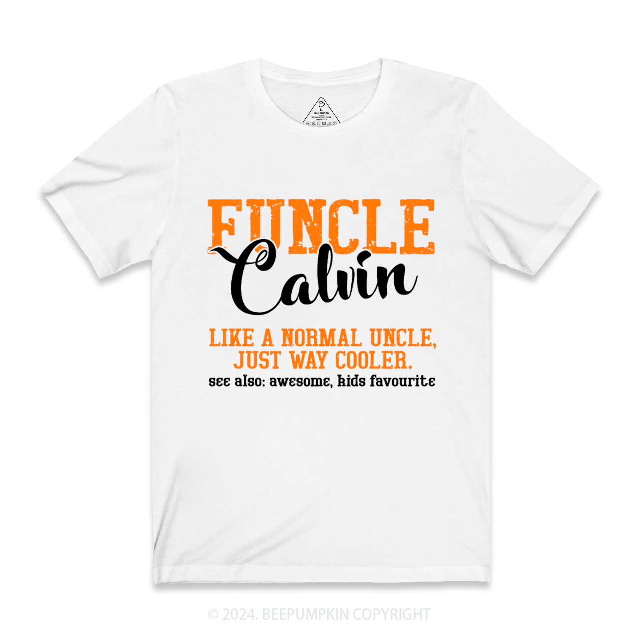 Personalized Like A Normal Uncle Just Way Cooler Uncle Shirt