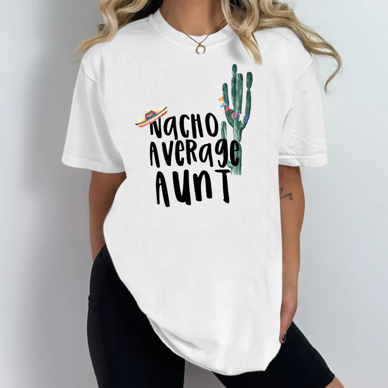 Nacho Average Aunt T-Shirts 