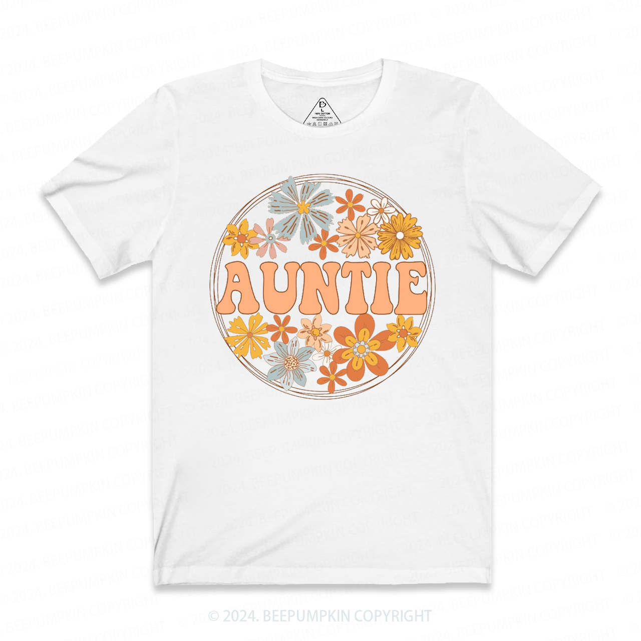 Floral Aunt T-Shirts 