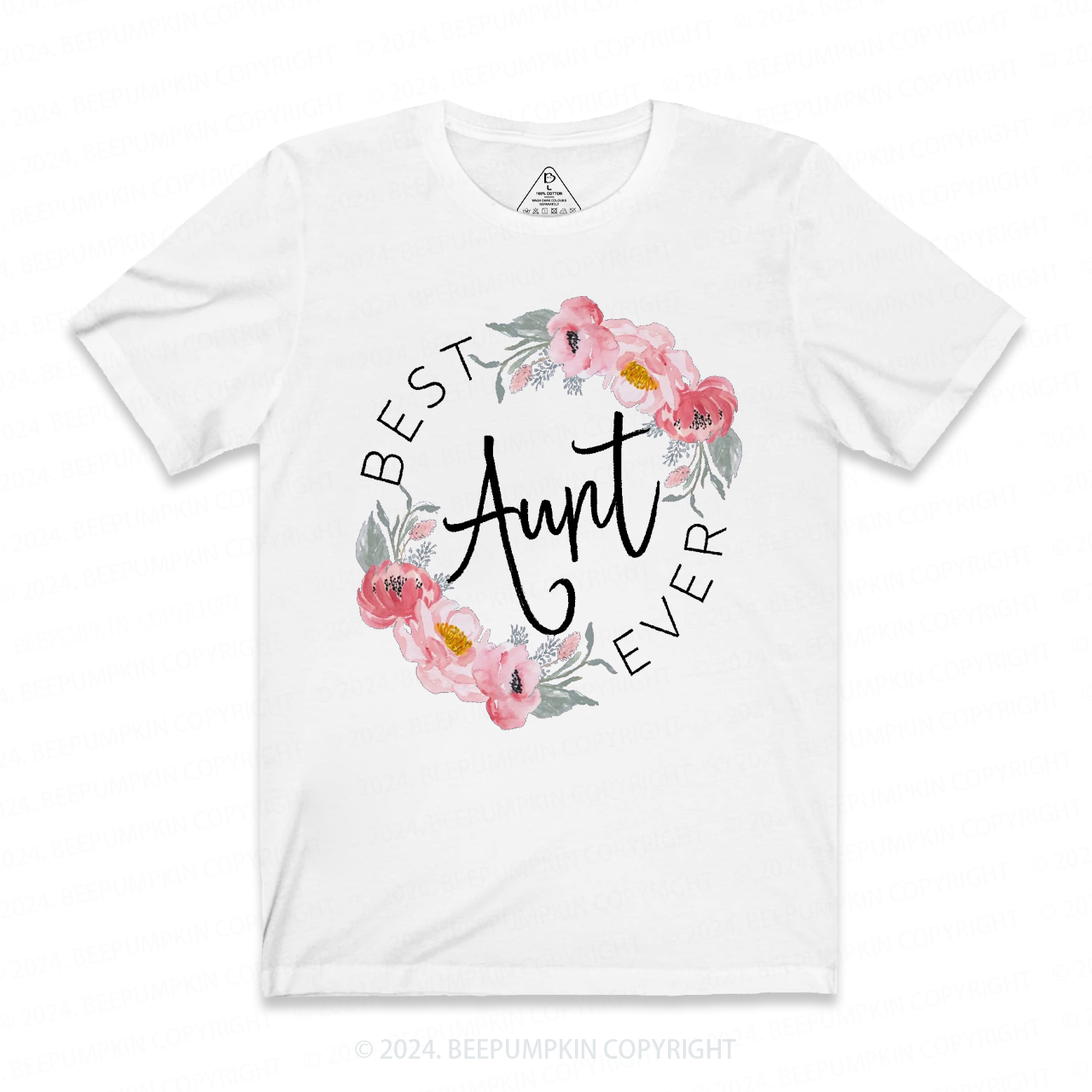 Best Flowers Aunt T-Shirts