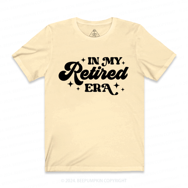 In My Retired Era Grandparents T-Shirts  
