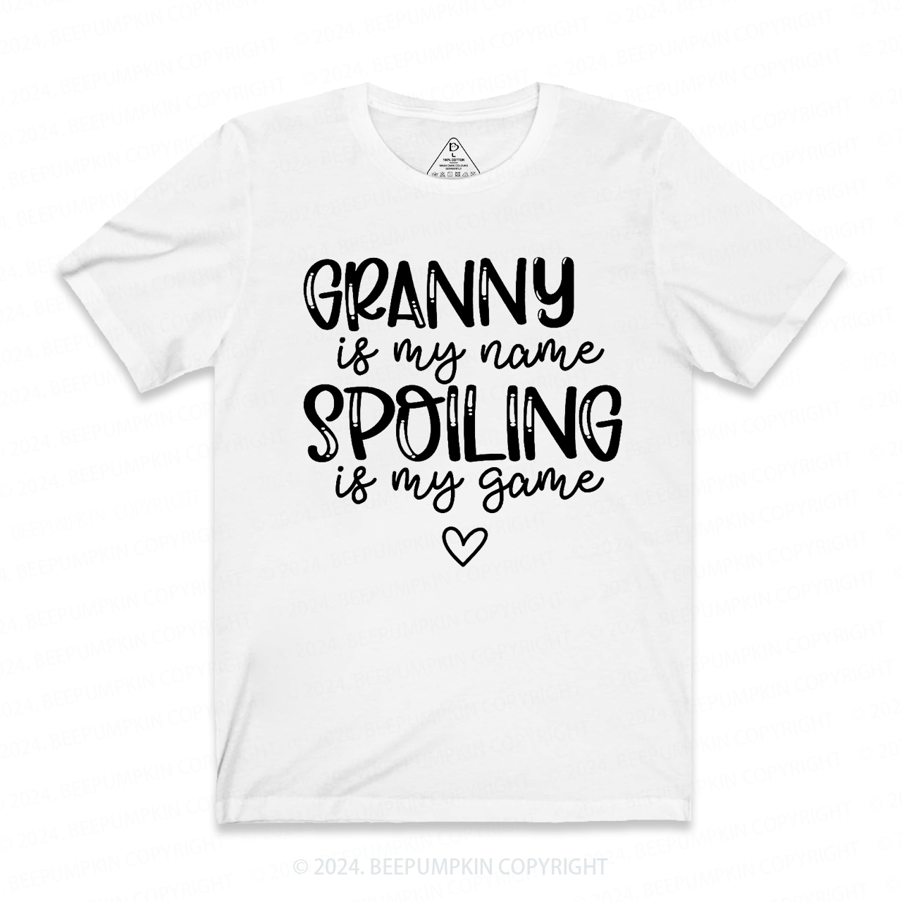 Personalized Name Spoiling Is My Game Grandma T-Shirts 