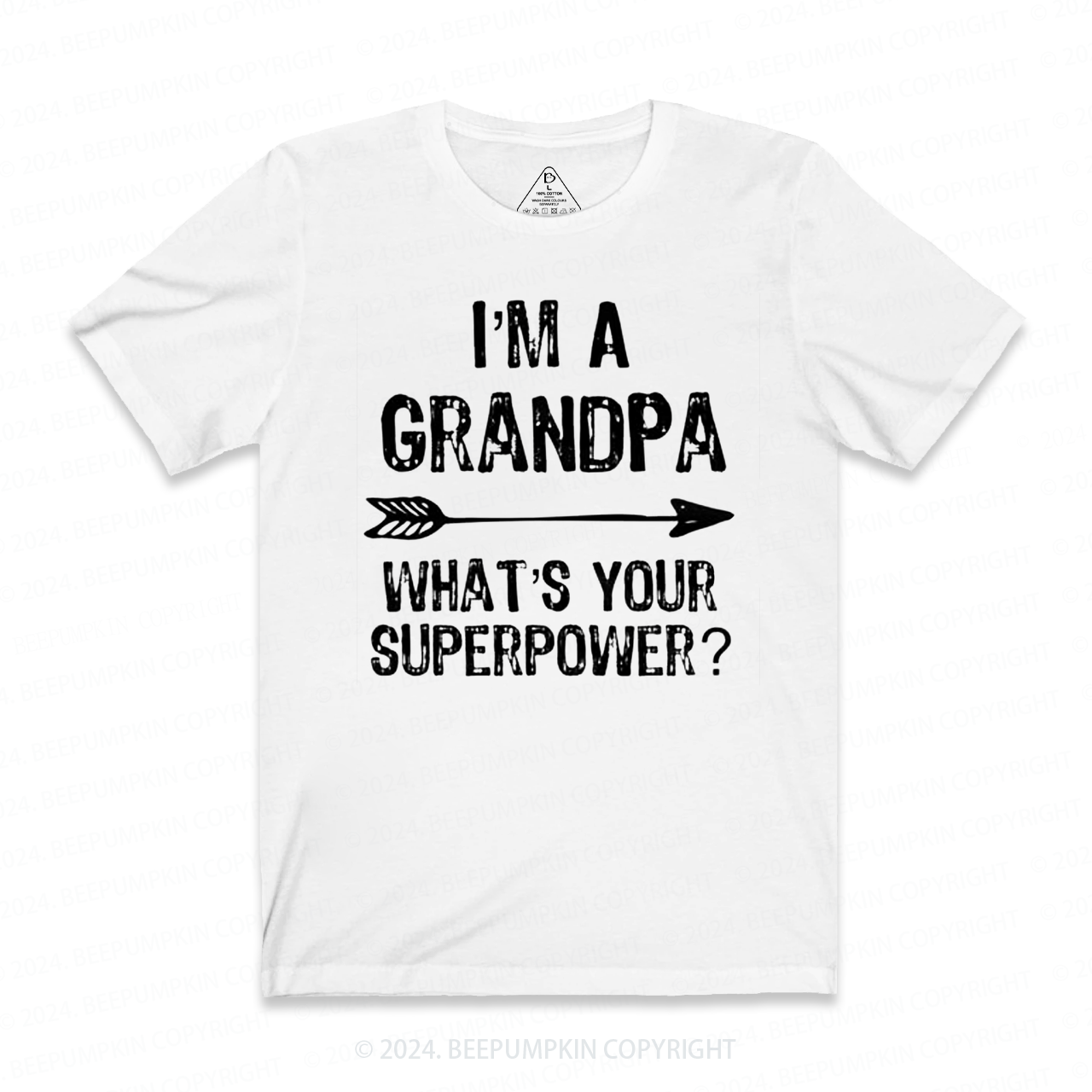 I'm a Grandpa What's Your Superpower T-shirt