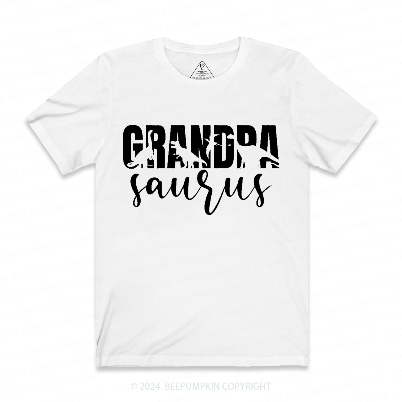Grandpa Saurus Grandparents T-shirt